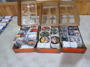 lot 22 image: 3 Boxes of NASCAR Trading Cards