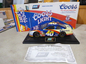 lot 28 image: Revell Collection Robby Gordon #40 Coors Light Car 1997 Chevrolet Monte Carlo