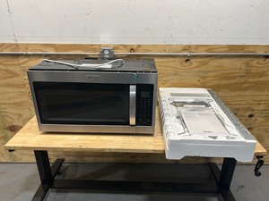lot 31 image: WHIRLPOOL 1.9 cu. ft. Over the Range Microwave in Fingerprint Resistant Stainless Steel with Sensor Cooking