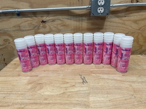 lot 114 image: SKINTIMATE Lot of 12 Cans of- Bloom Moisturizing Shave Gel