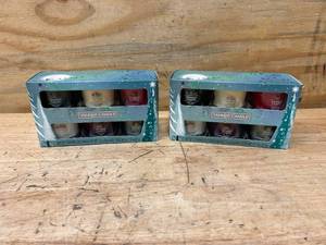 lot 68 image: YANKEE CANDLE Lot of 2- Candle Sets (6 per set)