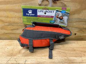 lot 96 image: TOP PAW Reflective Dog Life Jacket X-Small