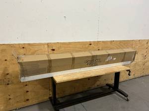 lot 101 image: AMERICAN PRO DECOR Lot of 34-  2-78 in. x 4 in. x 94-12 in. Plain Polyurethane Crown Moulding 31-12 LF