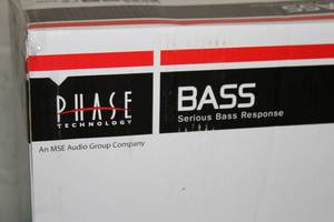 lot 13 image: NEW - Phase Technologies PhaseTech HV81 8 Long-Throw Down-Firing Subwoofer Sub Woofer  Bass Pro Audio Speaker