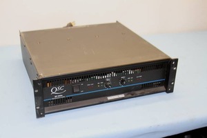 lot 66 image: QSC MX 2000a High Power Low-Profile Professional  Commercial-Grade Audio Amplifier