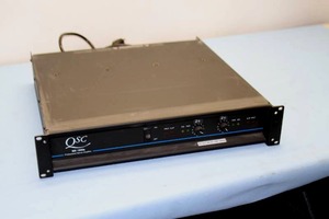 lot 67 image: QSC MX 1500a High Power Low-Profile Professional  Commercial Audio Amplifier