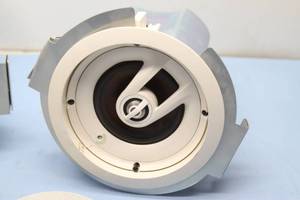 lot 85 image: PAIR of QSC AD-Ci52T 2-Way 70V Pro Audio In-Ceiling Installation Loudspeakers  Speakers