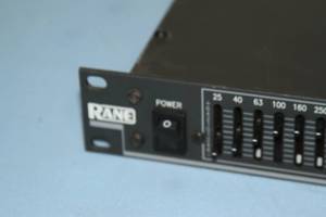 lot 118 image: Rane ME 15B 2-Channel 23-Octabe Constant Q Micrographic Rack Mountable Pro Audio Equalizer  EQ