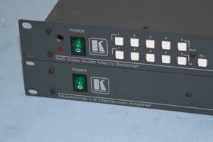 lot 116 image: Kramer Pro Video & Audio Composite Matrix Switcher & Multi-Format Video  Computer Graphics Distribution Amplifier Lot