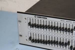 lot 131 image: Klark Teknik DN-360 Dual-Channel 30-Band Pro Audio Graphic Equalizer  EQ