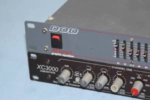 lot 137 image: Lot of Carvin XC3000 Electronic Crossover and DOD Pro Audio Equalizer EQ
