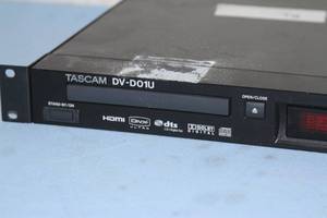 lot 138 image: Tascam DV-D01U Rackmountable Single Disc Pro DVD Player