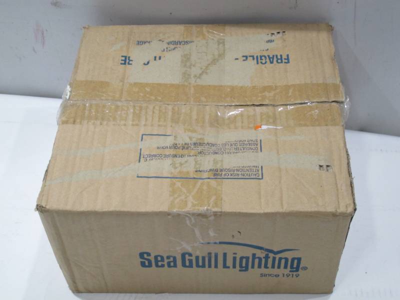 lot 227 image: Sea Gull Lighting Midland Two Light WallBath, Brushed Nickel