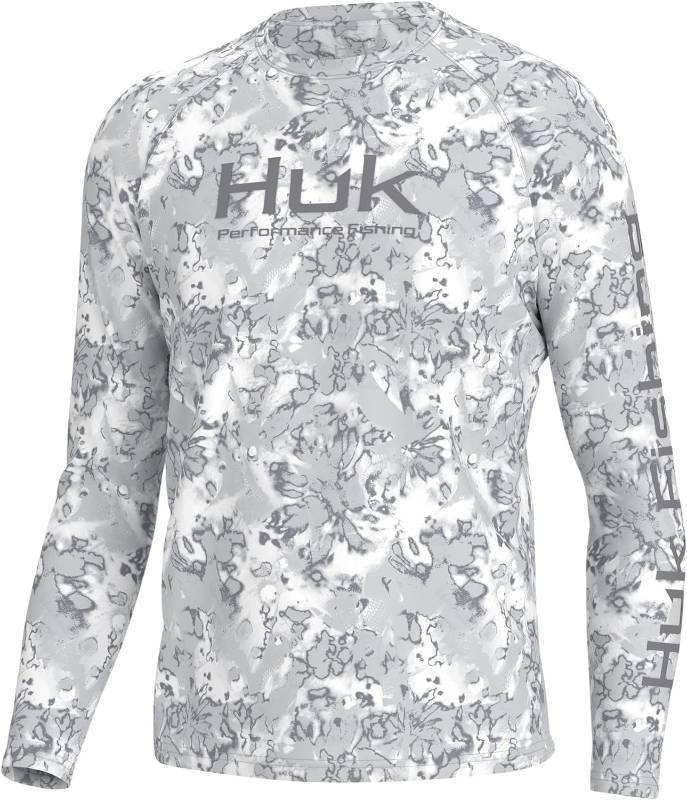 NEW HUK Men's Pursuit Crew Long Sleeve, Sun Protecting Fishing Shirt - Fin  Flats - Harbor Mist - XL, Sky Group Auction First Auction in 2024