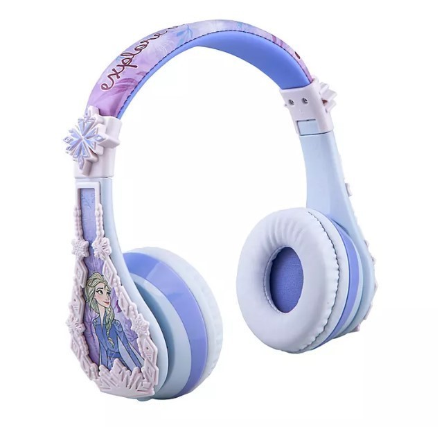 lot 298 image: NEW Disney Frozen Kids Volume Limiting Bluetooth Headphones