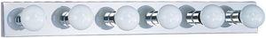 lot 193 image: Sea Gull Lighting 4739-05 Center Stage Six-Bulb Vanity, Chrome Finish