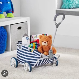 lot 198 image: NEW Members Mark Toy Wagon Playset - Blue
