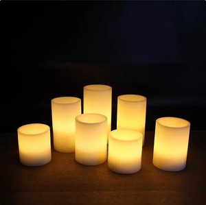 lot 202 image: NEW Members Mark 7-Piece Flameless LED Candles