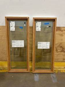 lot 47 image: SIMONTON Lot of 2- 6500 Series Picture Windows