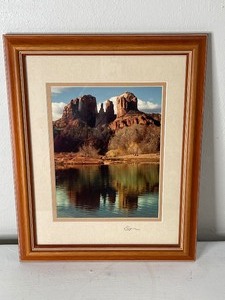 lot 52 image: Arizona Photo Matted and Framed