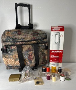 lot 65 image: SewingCrafting Lot with Fire Extinguisher