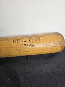 lot 21 image: Vintage George Kell Personal Model Baseball Bat