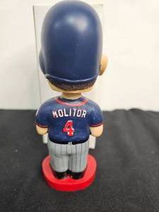 lot 33 image: Minnesota Twins Paul Molitor Hall of Fame Bobblehead SGA