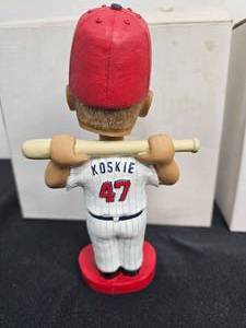lot 36 image: Minnesota Twins Corey Koskie Bobblehead 2003 Central Division Champs