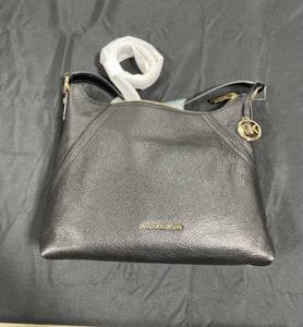 lot 276 image: Black Michael Kors Satchel Purse NEW