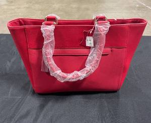 lot 277 image: Red Zebra Sharif Purse NEW