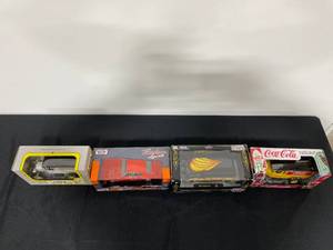 lot 248 image: 4 VTG Toy Cars and Toy Car Coin Banks