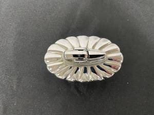 lot 54 image: Ronson Regal Tabletop Lighter UNTESTED Silver Tone