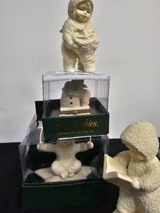 lot 88 image: Lot of 6 Snowbabies Inc Are These All Mine, Polar Express Dept 56 & Readers Become Leaders Plus More