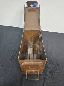 lot 160 image: AntiqueVintage Ammo Box