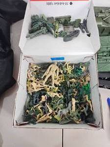 lot 239 image: MilitaryArmy Vehicle Toy Lot
