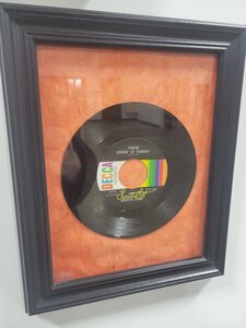 lot 3 image: Loretta Lynn Framed Autographed (no certificate of authenticity) Record