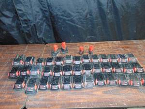 Mixed AH LOT OF Milwaukee Batteries for REPAIR ONLY NOT CHARGING