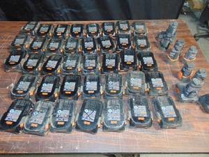 Mixed AH LOT OF RIDGID 18-Volt Batteries for REPAIR ONLY NOT CHARGING