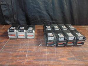 Mixed AH LOT OF Echo  58-Volt Batteries for REPAIR ONLY NOT CHARGING