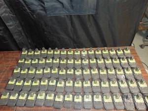 Mixed AH LOT OF EGO 56-Volt Batteries for REPAIR ONLY NOT CHARGING