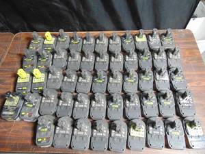 Mixed AH LOT OF Ryobi 18-Volt Batteries for REPAIR ONLY NOT CHARGING