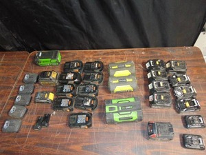 Assorted Lot of Rechargeable Batteries for Repair Only - Not Charging