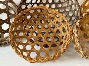 lot 35 image: Five Vintage Decorative Baskets