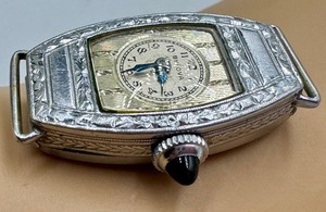 lot 182 image: Vintage Art Deco Bulova Watch Face