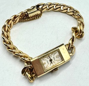 lot 177 image: Vintage Gold Filled Pedre Bracelet Watch