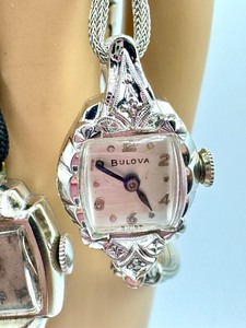 lot 181 image: Two Vintage Watches including a Vintage Bulova Wrist Watch