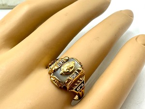 lot 187 image: Vintage 10K Gold 1959 Calumet Class Ring