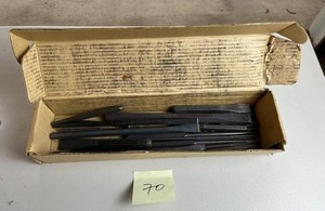lot 70 image: Vintage Craftsman Chisel and Punch Lot