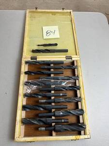 lot 84 image: Drill Bit Set with Case