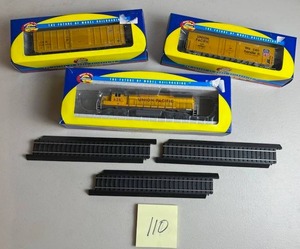 lot 110 image: Nice Athearn GP38-2 Union Pacific Ho Locomotive and More